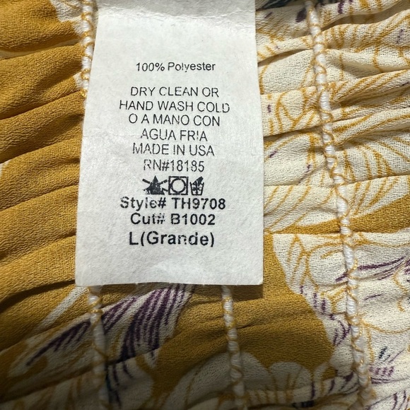 Vibrant Yellow and White Smocked Crop Camisole tube top summer lightweight - Picture 2 of 5